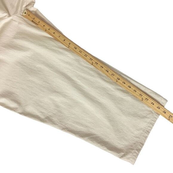 OZMA NWT Size XL Keaton Jumpsuit in Twill Putty Cream Cotton Pantsuit Playsuit - Picture 11 of 12